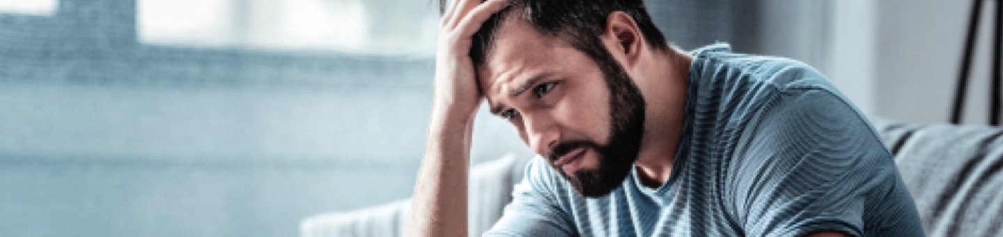 Persona con Ansiedad y Depresión