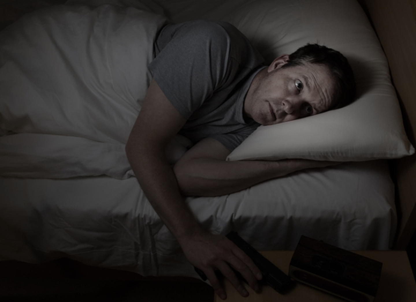 Persona con Insomnio