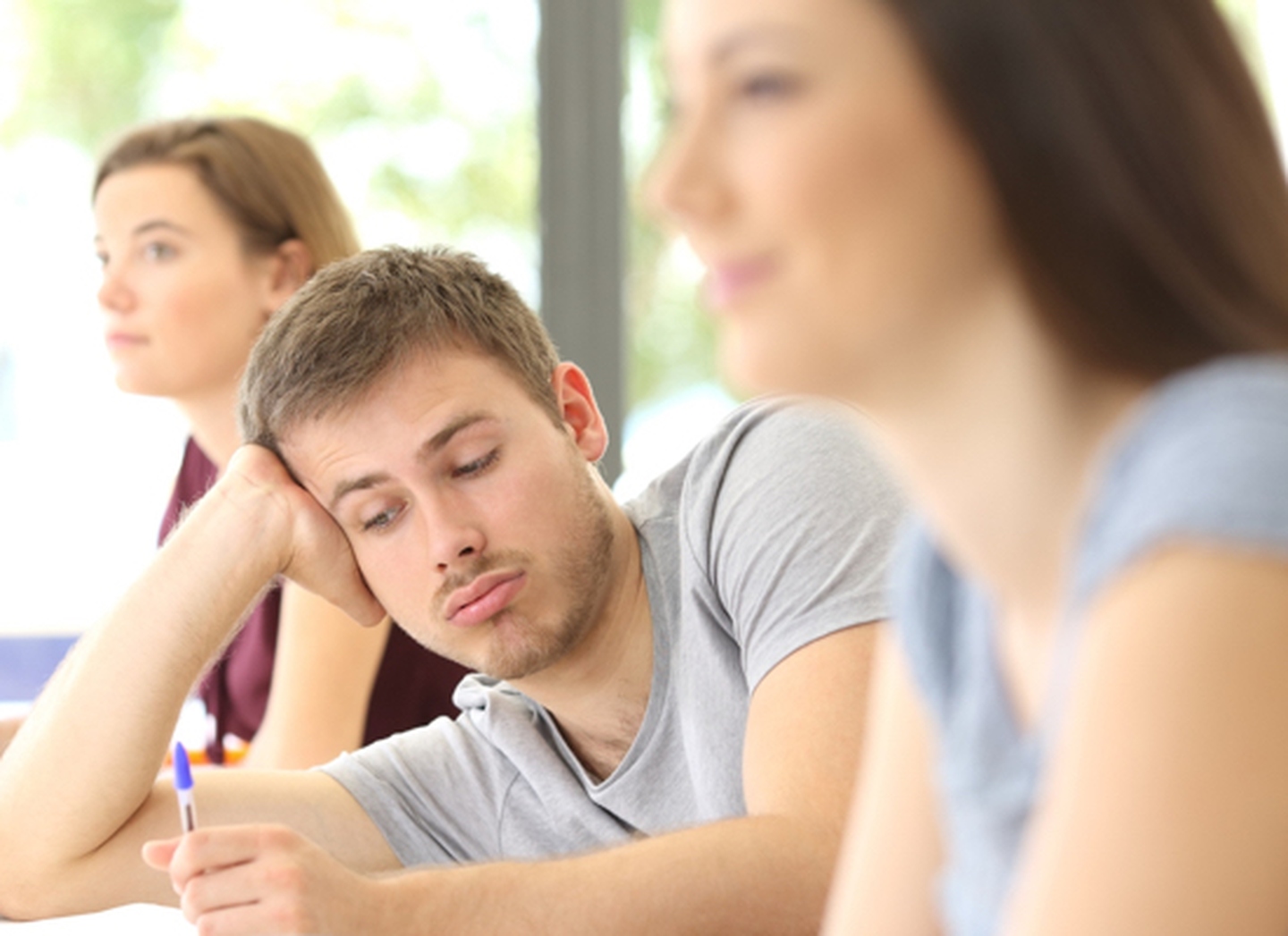 Persona con TDA Dificultades en la concentración